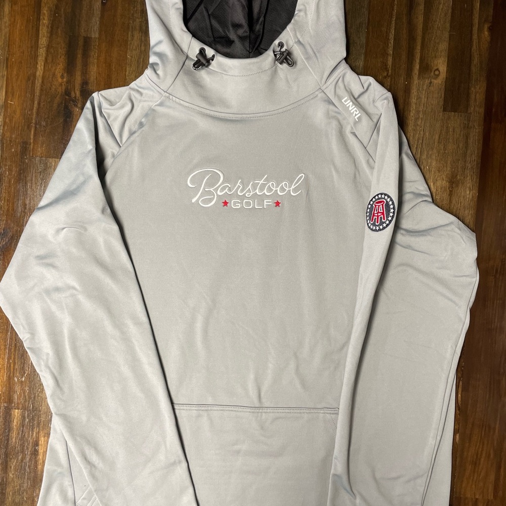 Barstool Golf Gray Hoodie